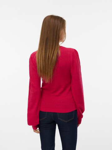 VERO MODA Sweater in Red
