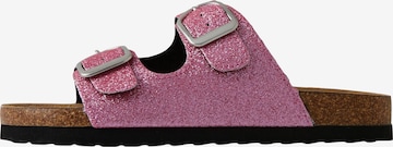 NAME IT - Sandalias 'FLORA' en rosa: frente