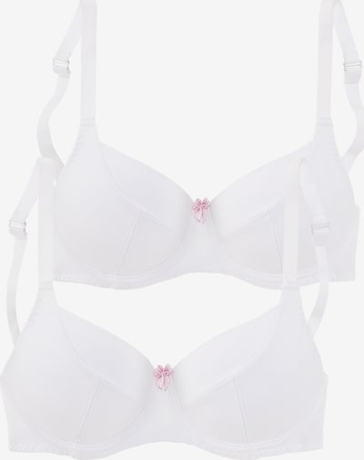 PETITE FLEUR Soutien-gorge en blanc, Vue avec produit