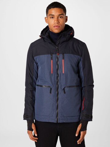 KILLTEC Outdoor jacket in Blue: front