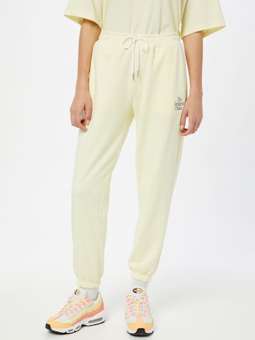 new balance Pants in Yellow: front