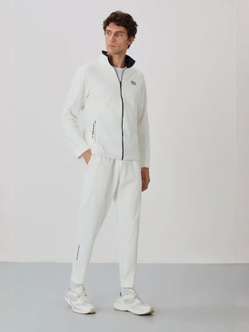 Survêtement Tommy Life en blanc : devant