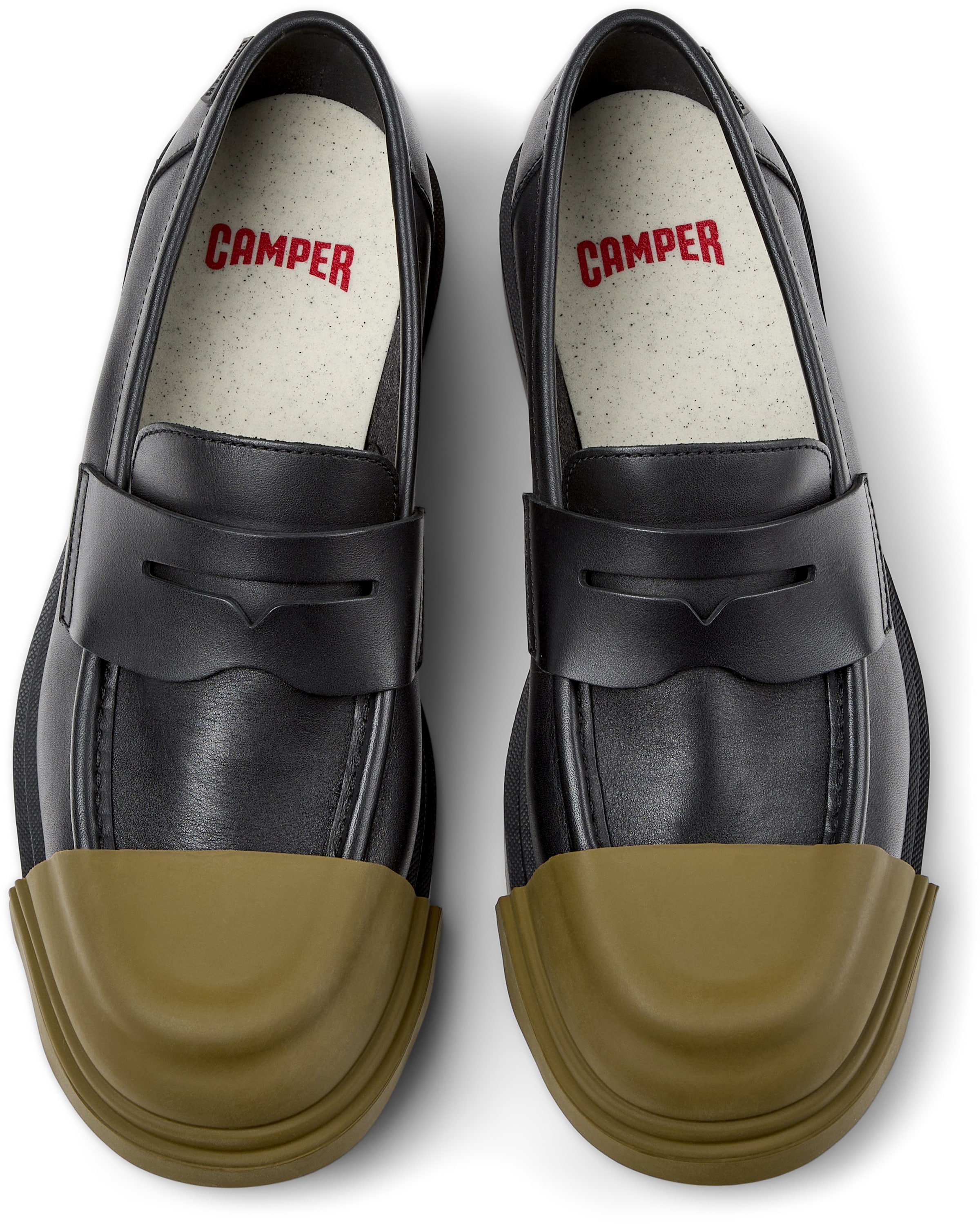 CAMPER Slipper 'Junction' in Schwarz