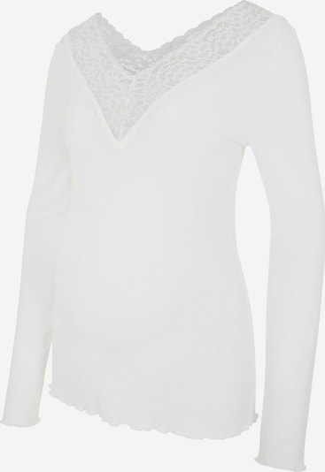 Pieces Maternity Shirt 'SIRI' in de kleur Offwhite, Productweergave