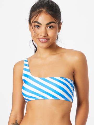 Bustier Hauts de bikini BeckSöndergaard en bleu : devant