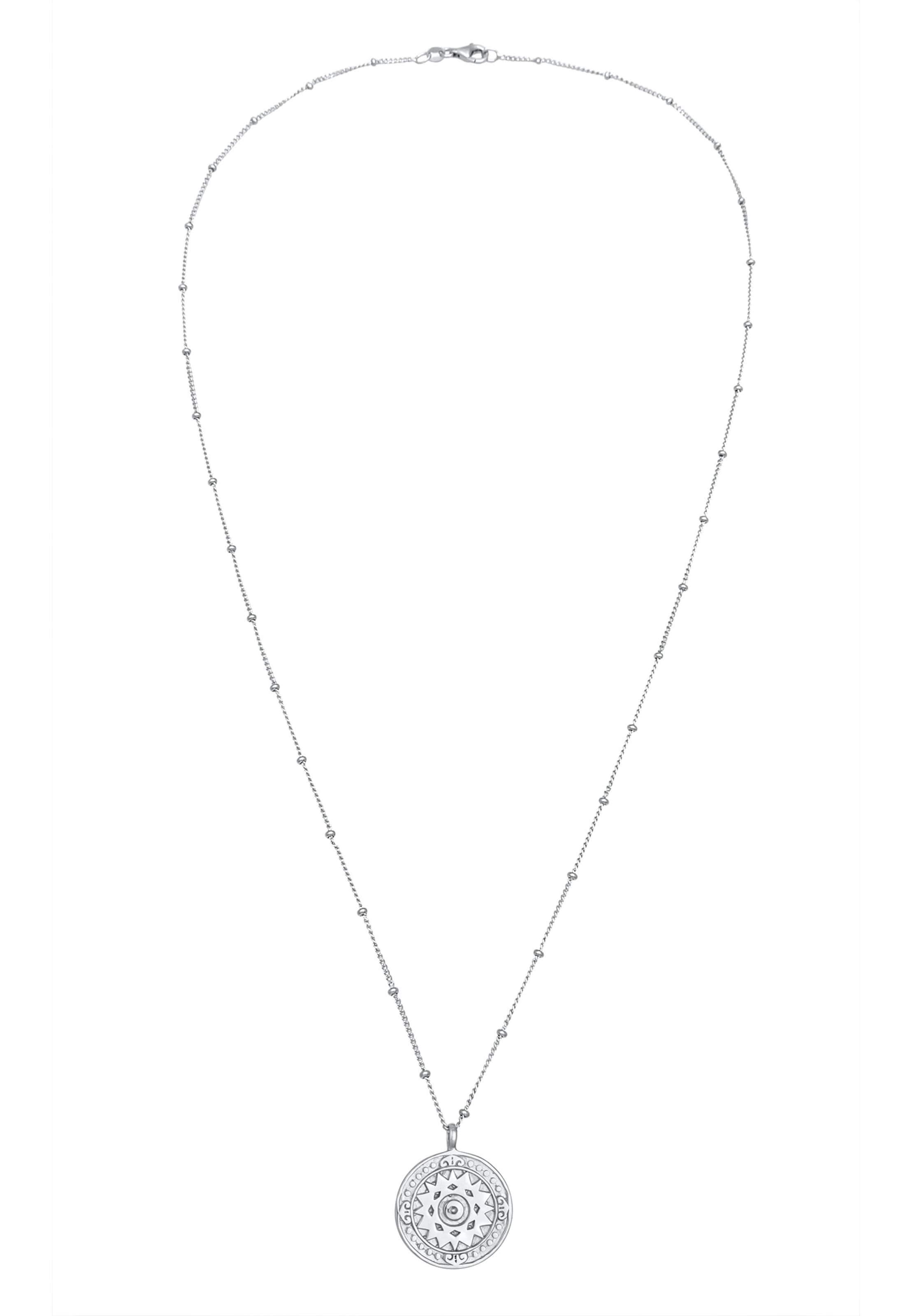 Chaîne 'Sonne' ELLI en argent : devant