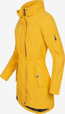 Manteau fonctionnel Peak Time en jaune