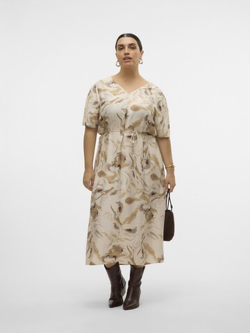 Vero Moda Curve Jurk 'VMCCille' in Wit
