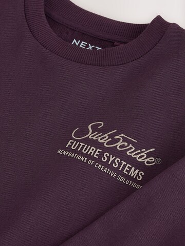 Next Sweatshirt in Lila