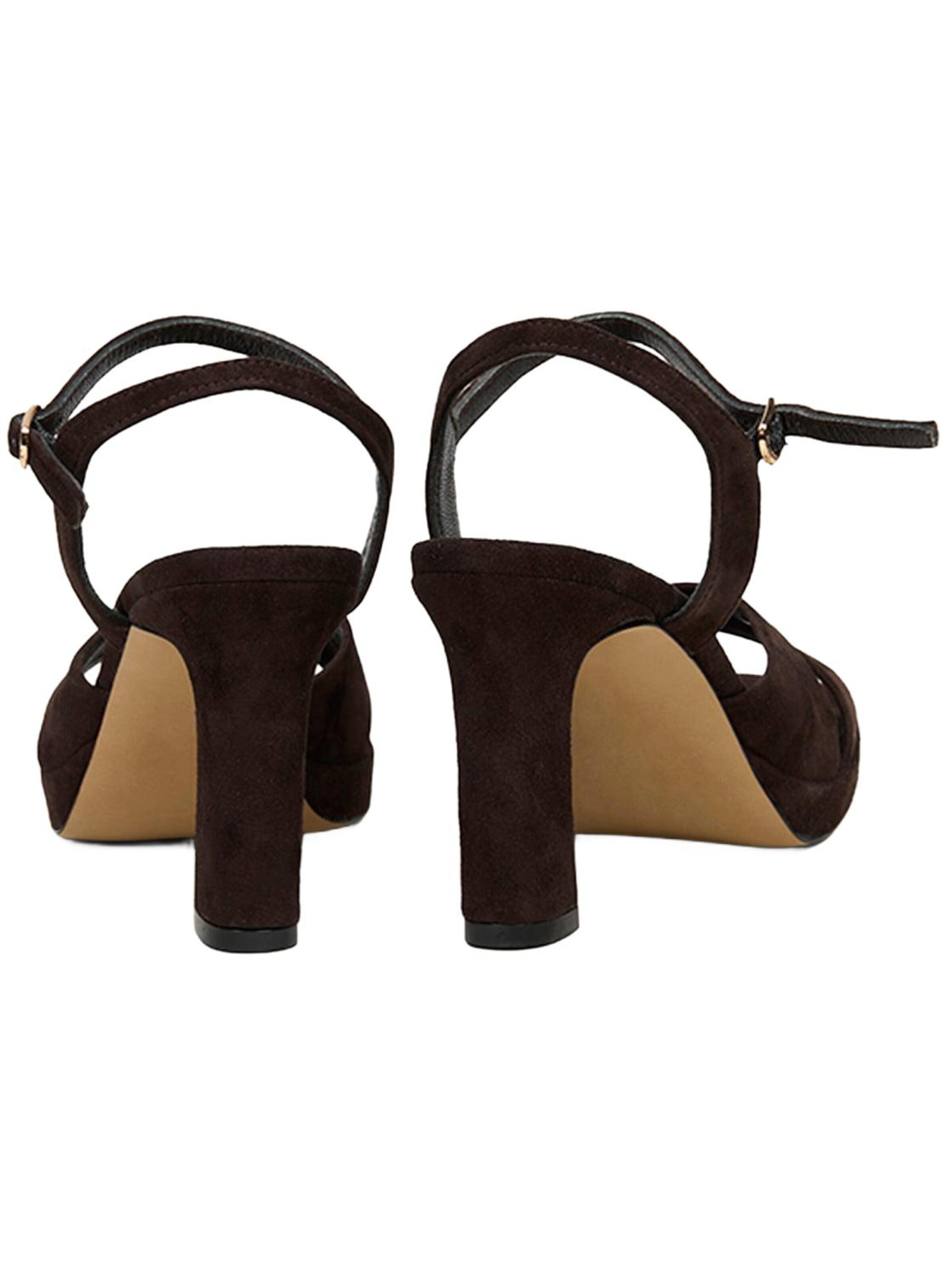Desa - Sandalias de dedo 'Abendsandalen' en marrón
