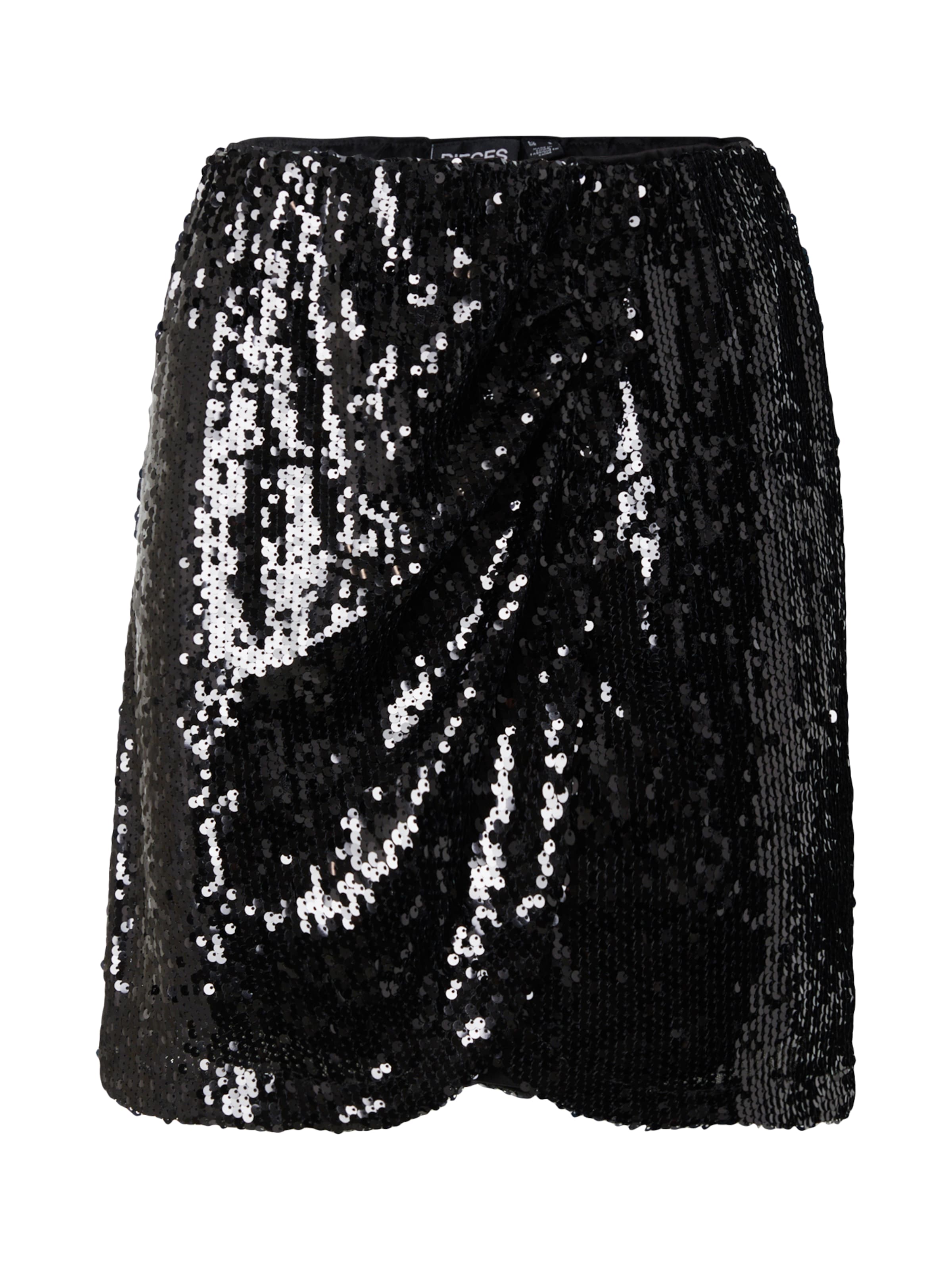 PIECES Skirt 'PCROME' in Black: front