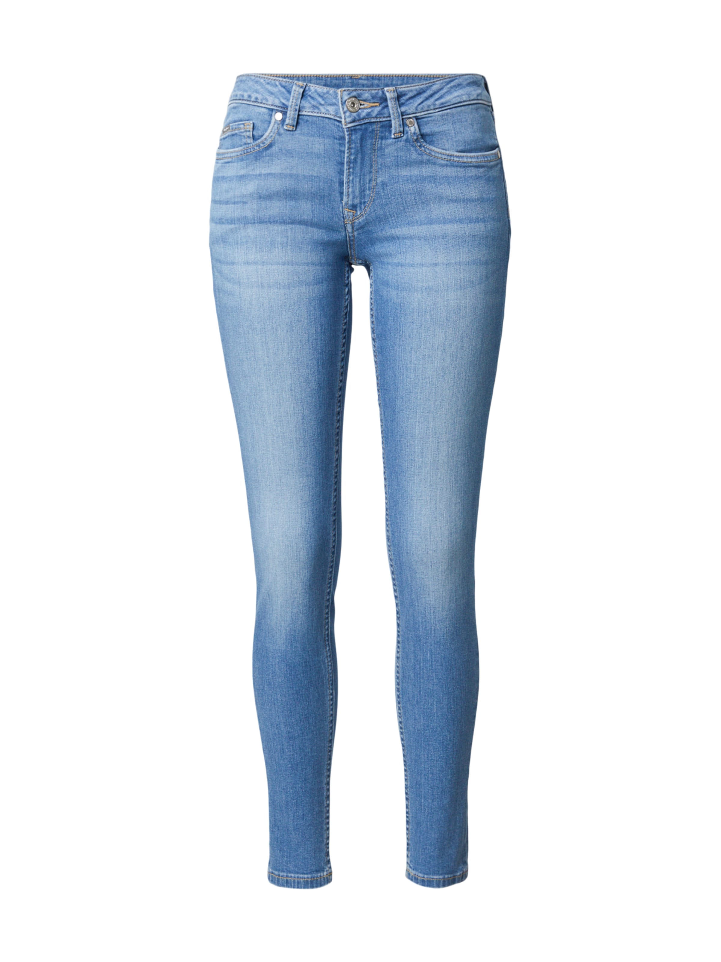Pepe Jeans - Skinny Calças de ganga 'PIXIE' em azul: frente