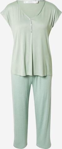 Women' Secret Pajama in Green: front