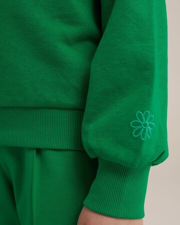 WE Fashion Sweatshirt in Groen