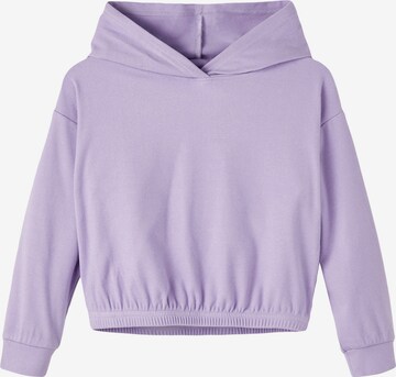 NAME IT Sweatshirt 'BALOUISE' i lilla: forside