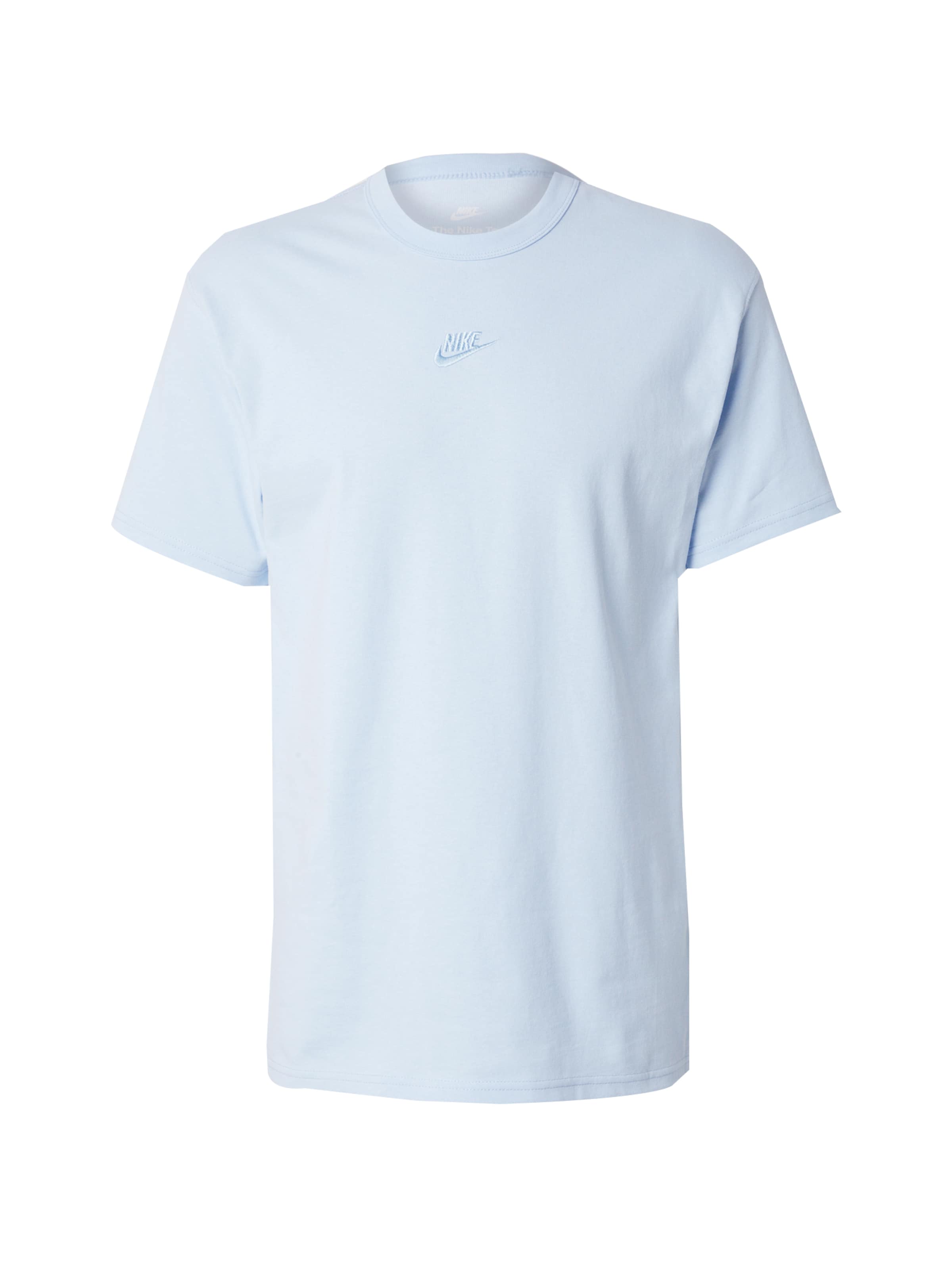 Tricou 'Premium Essentials' de la Nike Sportswear pe albastru: față