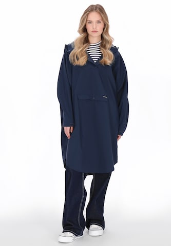 Schmuddelwedda - Sobretudo funcionais em azul: frente