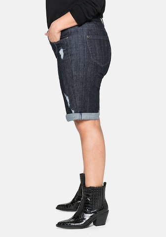 SHEEGO Slimfit Jeans in Blauw