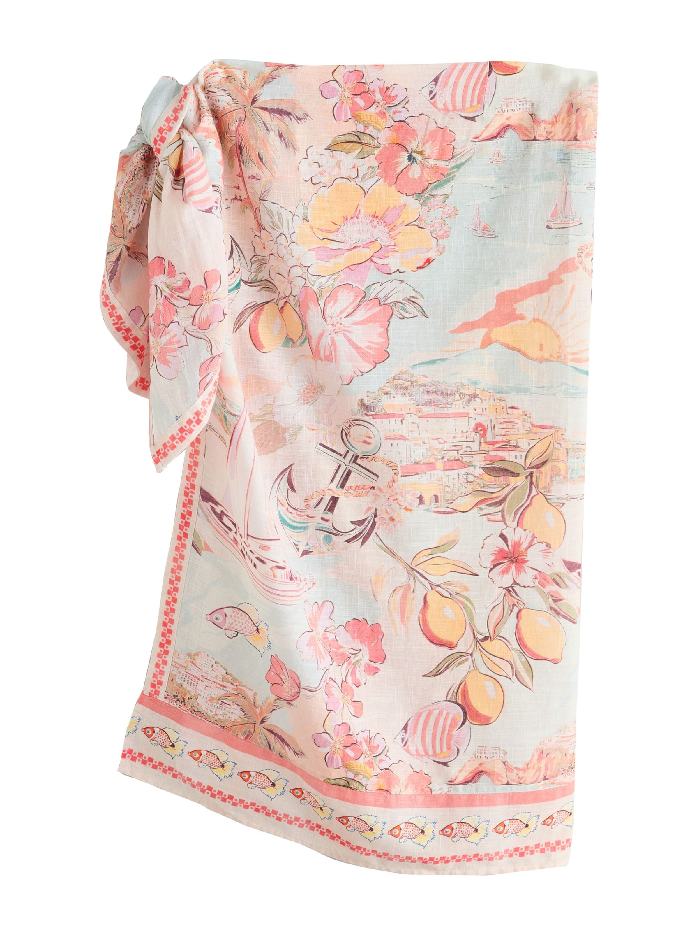 Next Strandlaken in Beige: voorkant