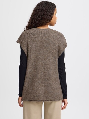 Pullover 'KAMARA WA3' di ICHI in marrone
