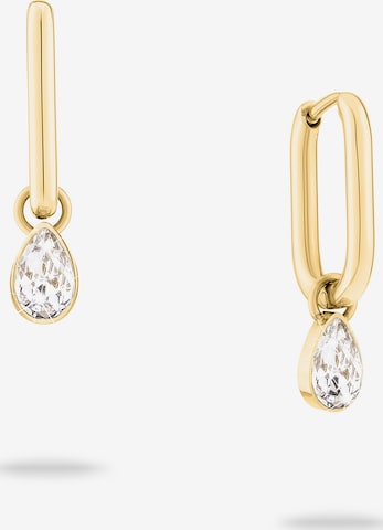 Echtzeit Earrings in Gold: front