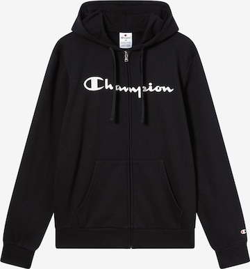 juoda Champion Authentic Athletic Apparel Džemperis: priekis