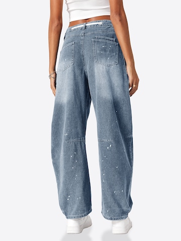 Imily Bela Loosefit Farmer - kék: hátul