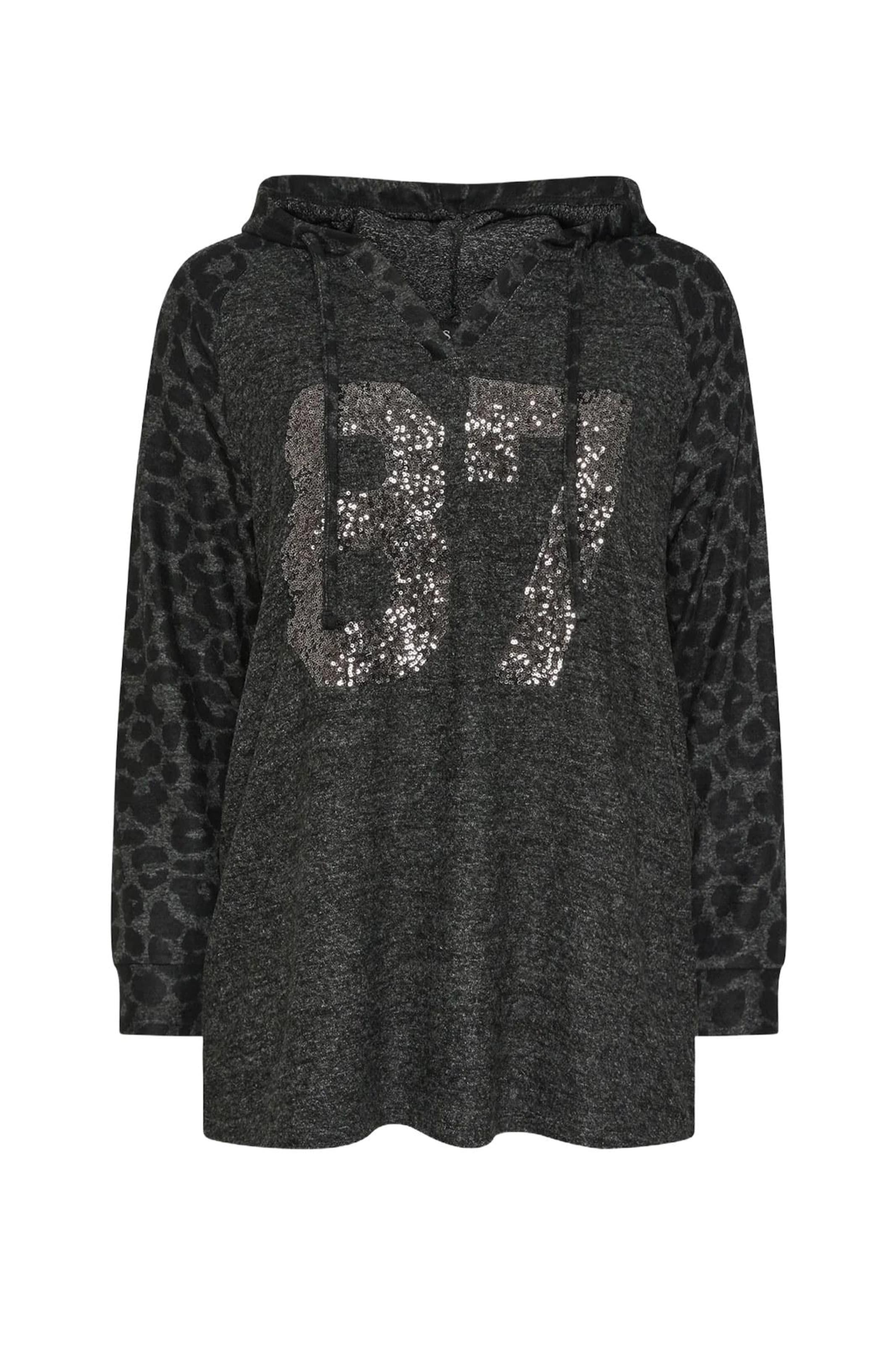 Shape Of You Sweatshirt in Grey: front