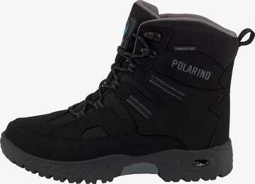 POLARINO Boots 'Flake' in Schwarz: predná strana