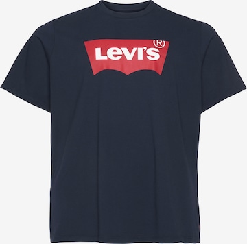 Levi's® Big & Tall Majica 'Graphic Tee' | modra barva: sprednja stran