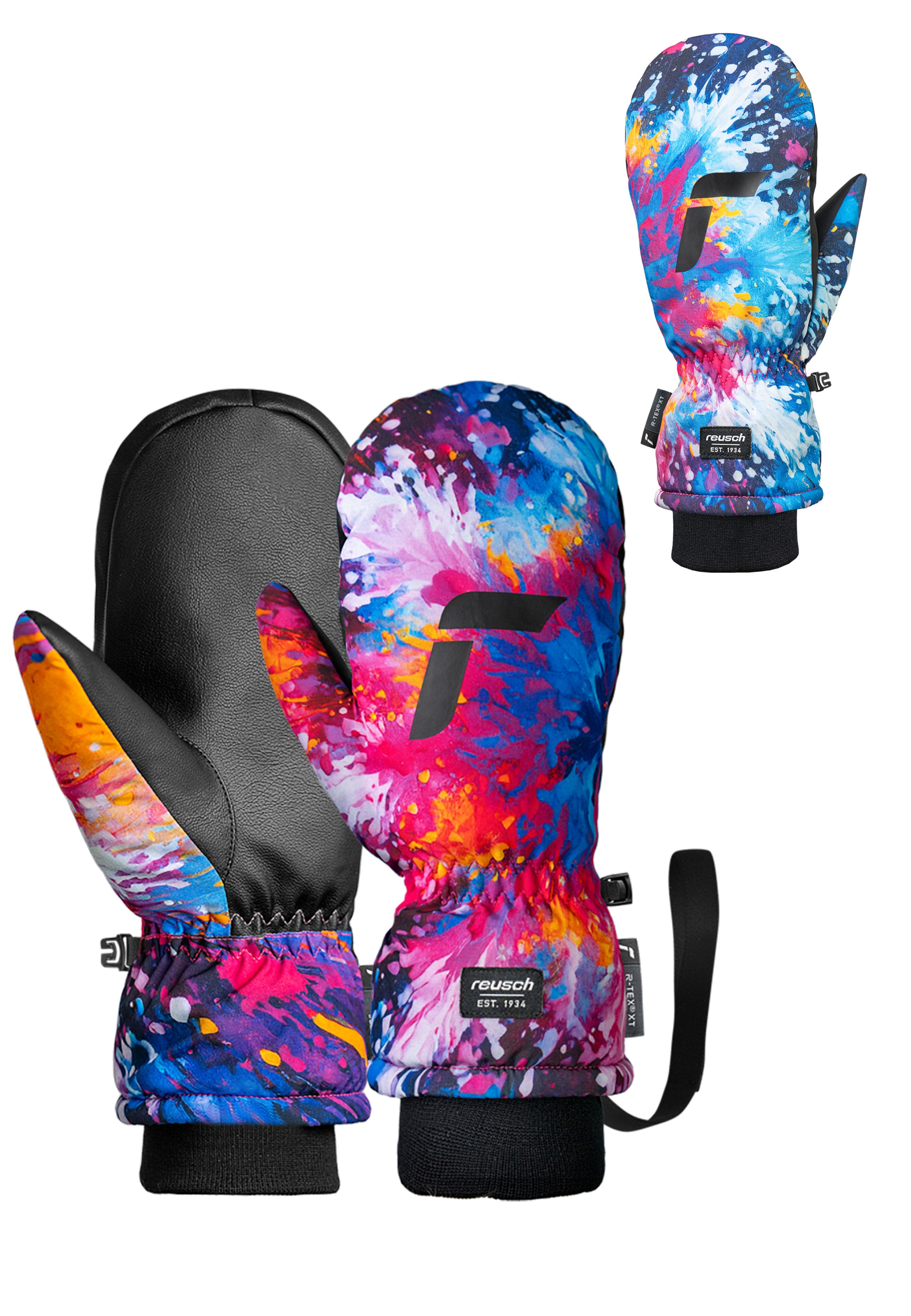 REUSCH Sporthandschoenen 'Carter R-TEX® XT Mitten' in Blauw: voorkant