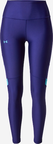 UNDER ARMOUR Sports trousers in Blue: front