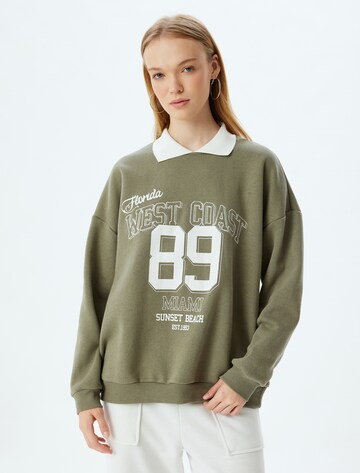Koton Sweatshirt in Green