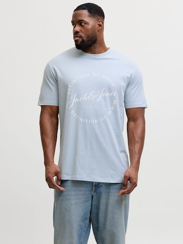 Jack & Jones Plus T-Shirt 'JJGrayson' in Beige