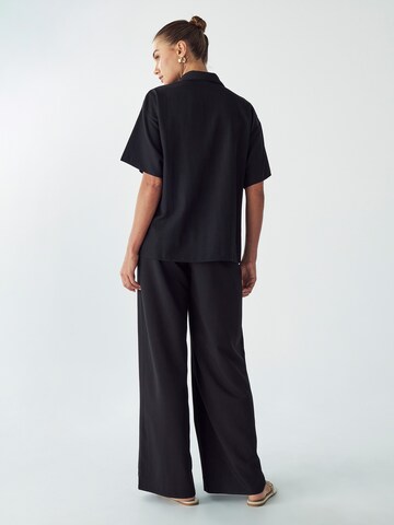 Camicia da donna 'Valle' di Willa in nero: dietro