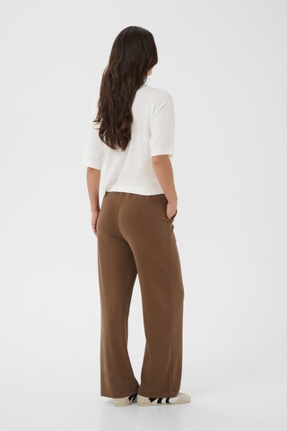 Wide Leg Pantalon 'KAAnnie' Kaffe en marron