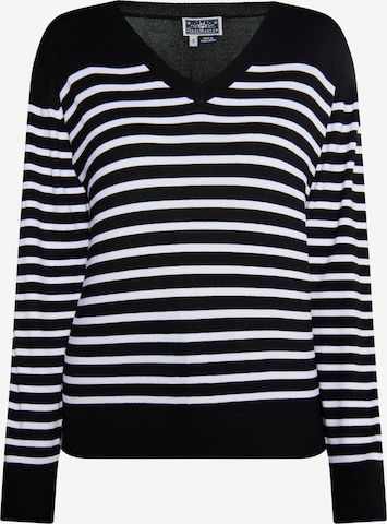 DreiMaster Maritim Sweater in Black: front