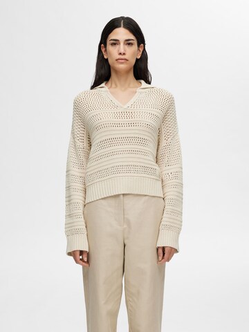 Pull-over SELECTED en beige