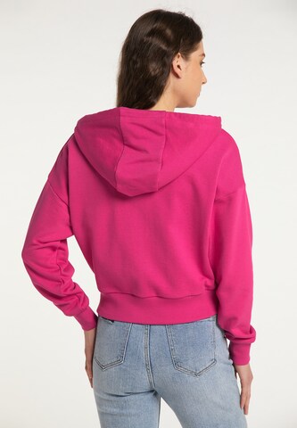 MYMO Zip-Up Hoodie in Pink