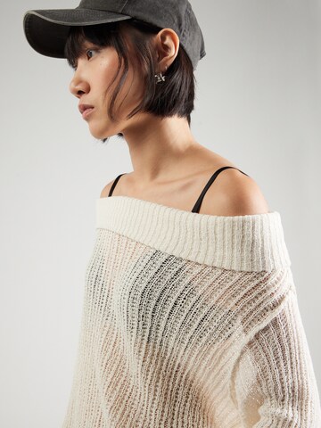 WEEKDAY Pullover 'Lori' i hvid