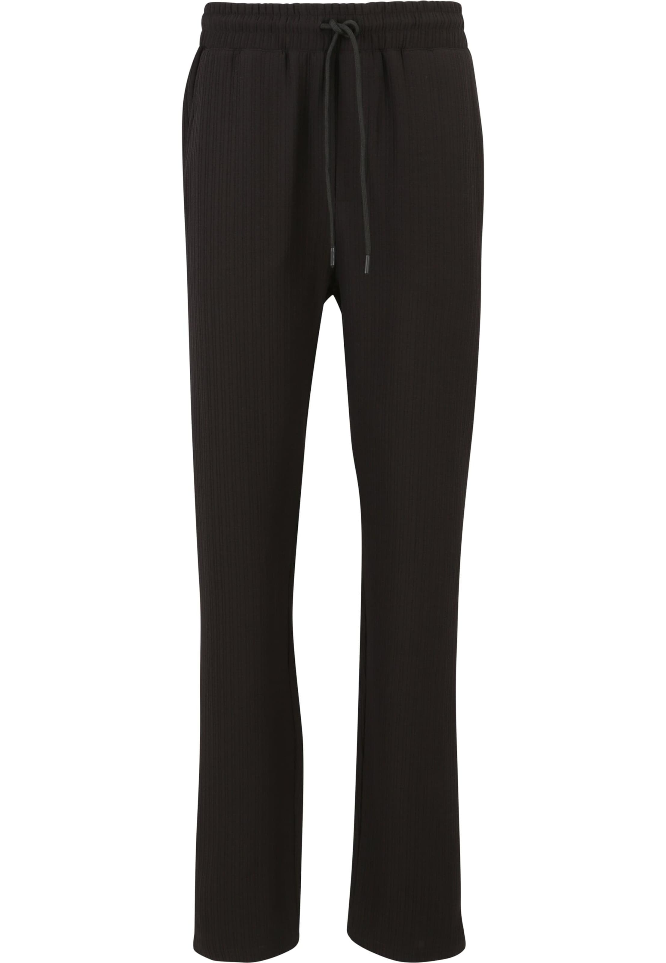 DEF Loosefit Hose 'Paris' in Schwarz: Vorderseite