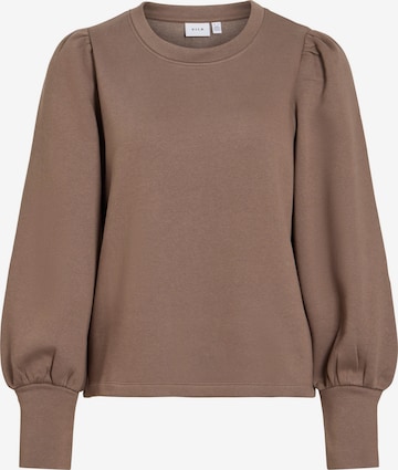 Sweat-shirt 'VIVERA' VILA en marron : devant
