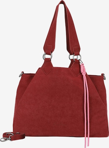 Fritzi aus Preußen Shopper 'Maia Suede' in Red: front