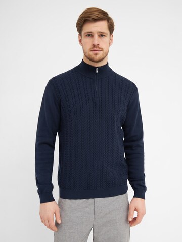 CLIPPER Sweater 'Tokyo' in Blue: front