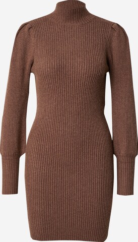 ONLY Knitted dress 'Onlkatia' in Brown: front