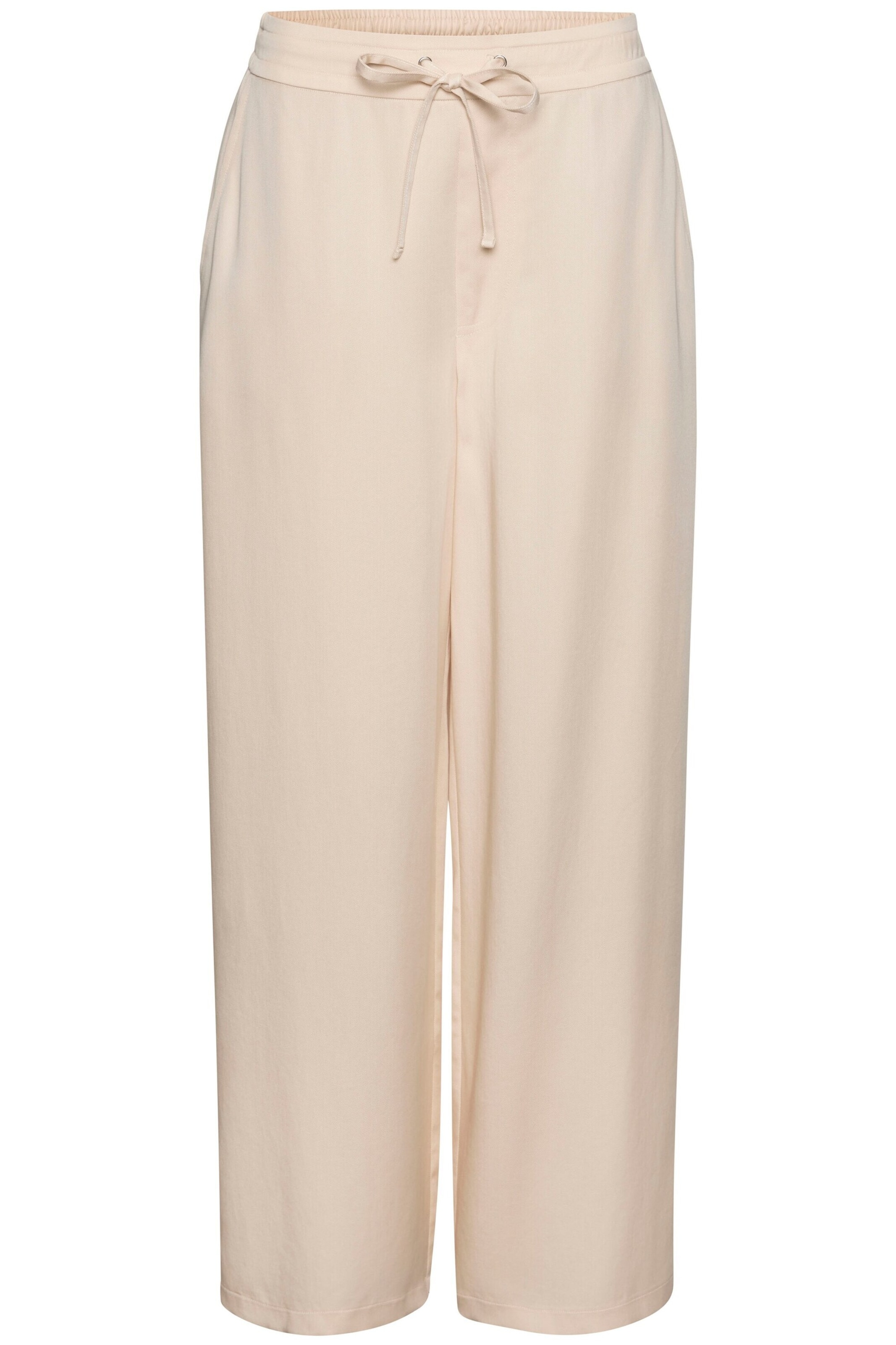 LASCANA Loosefit Παντελόνι σε μπεζ: μπροστά