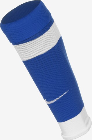 NIKE Soccer Socks 'Matchfit' in Blue: front