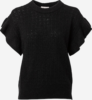 Freequent Sweater 'HILLA' in Black: front