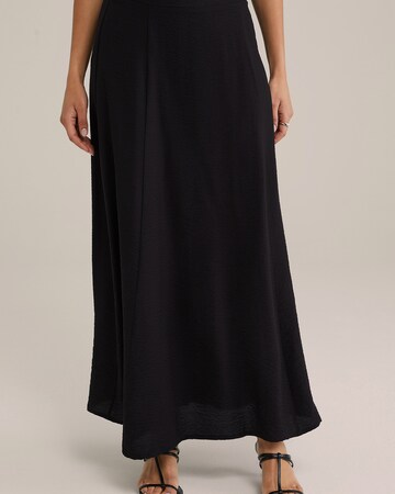 WE Fashion - Falda en negro: frente