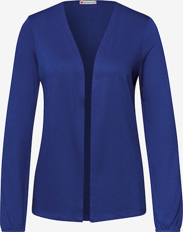 STREET ONE Strickjacke in Blau: Vorderseite